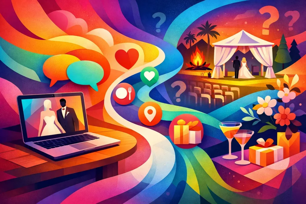 Wedding Guest Website That Cuts Planner Questions