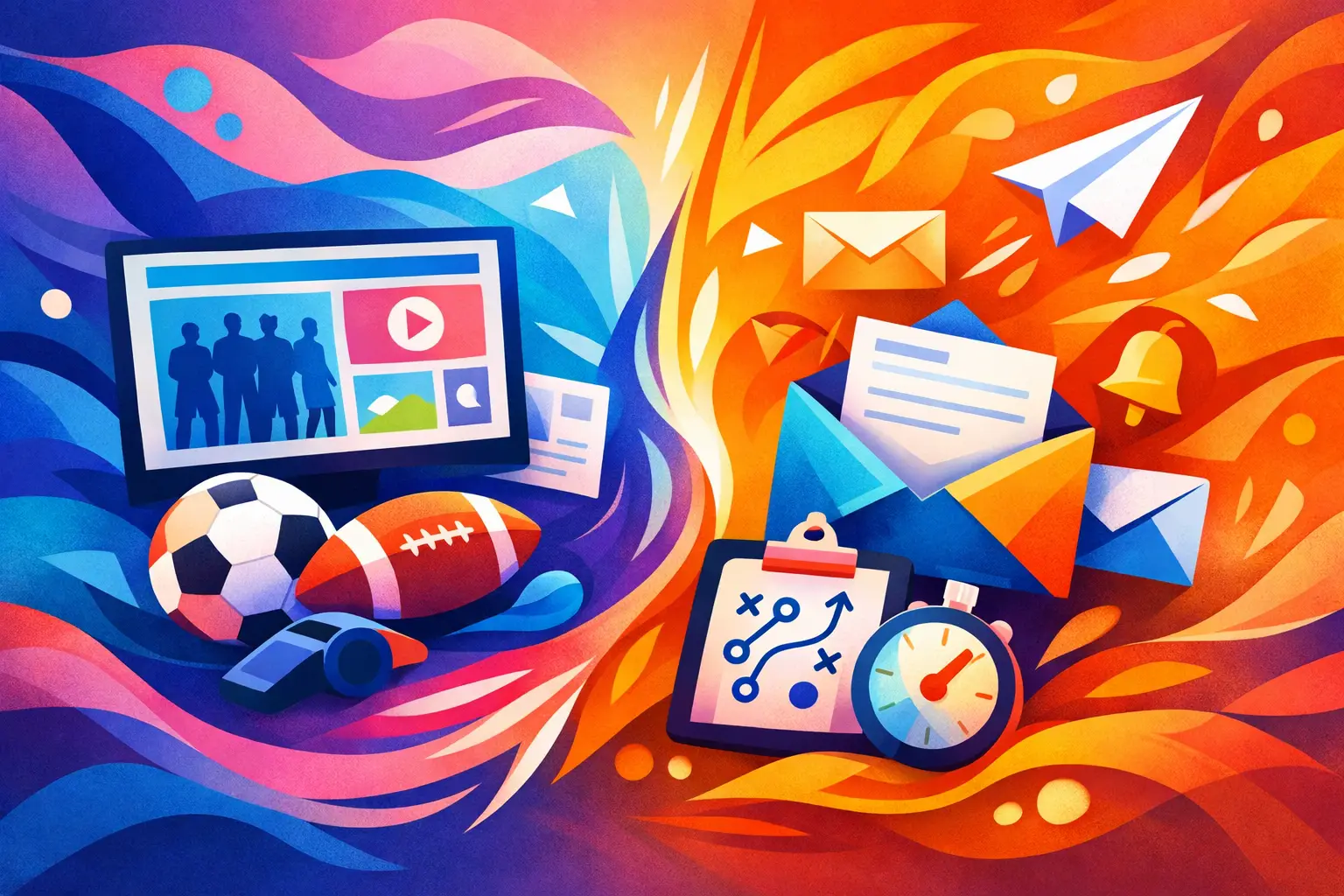 Sports Team Website vs Email: What Coaches Need