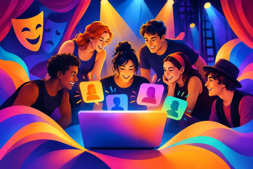 A Theatre Website That Keeps Cast in the Loop