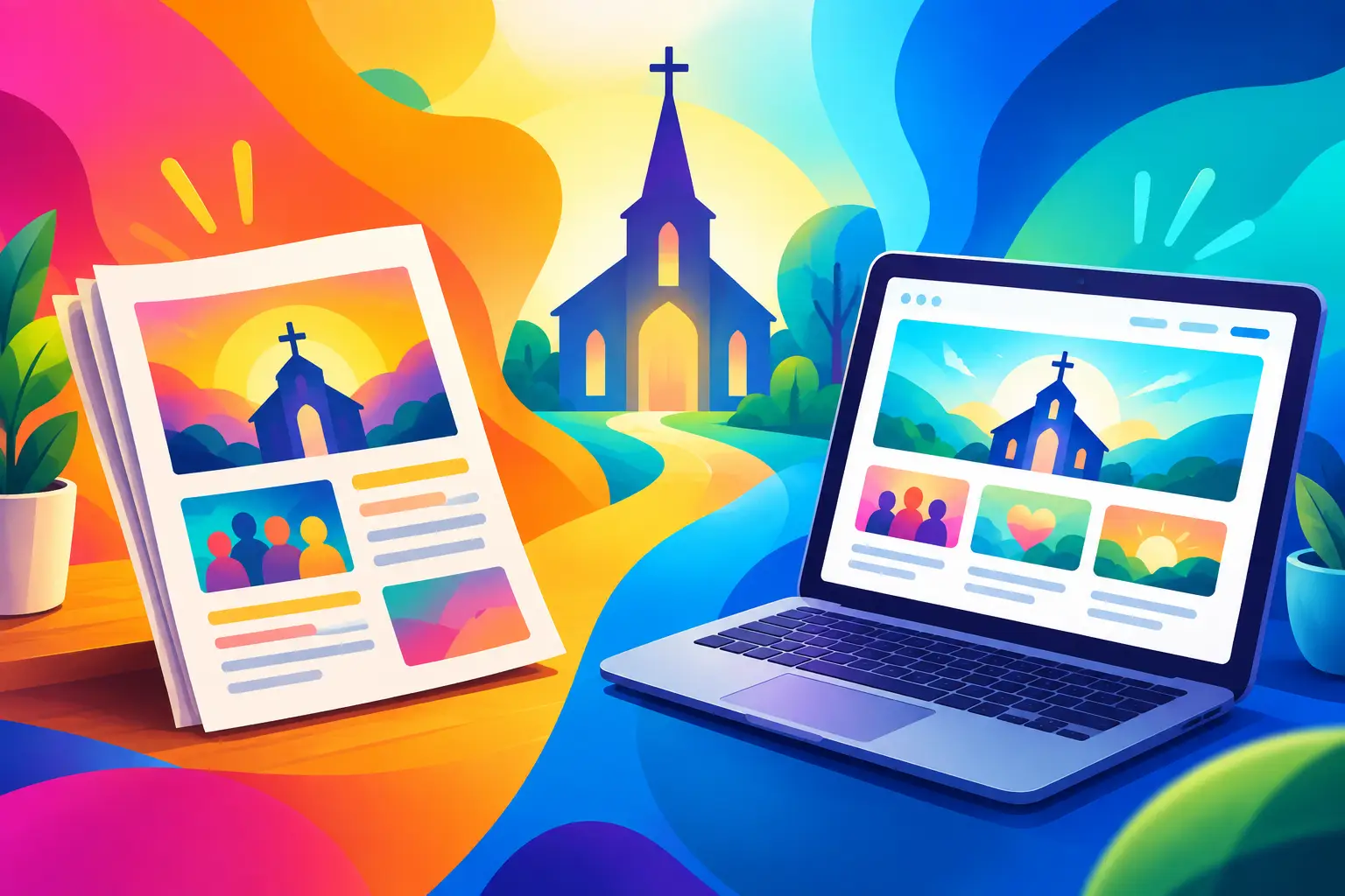 Church Bulletin vs Website: Which Works Better?